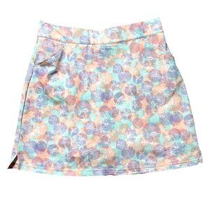 Peter Miller Women's Size M Golf Skort Multicolor Geometric Print